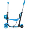 Кикборд NOVATRACK DISCO-KIDS SADDLE PRO голубой 120SB.DISCOKIDS.BL9